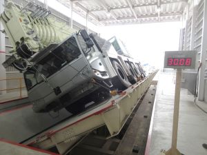 傾斜角度測定風景